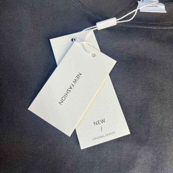 New Fashion T-Shirt Size Small Gray New - Picture 9 of 9